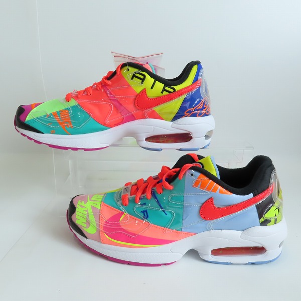 実際に弊社で買取させて頂いたNIKE×atmos/ナイキ×アトモス AIR MAX2 LIGHT QS エアマックス2 CJ6200-001 /27の画像 3枚目