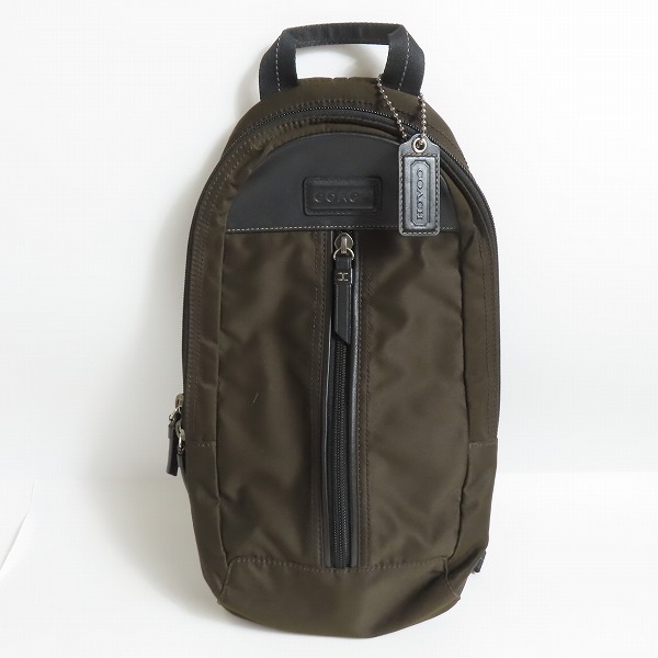 実際に弊社で買取させて頂いたCOACH/コーチ ワンショルダー/レザーボディバッグ/スリング パック F70692
