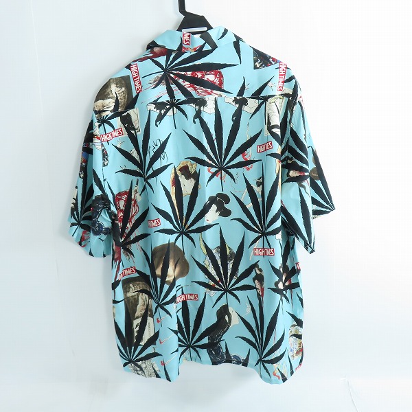 実際に弊社で買取させて頂いたWACKO MARIA/ワコマリア×HIGH TIMES/ハイタイムス 24SS HAWAIIAN SHIRT お化け図 アロハシャツ/Lの画像 1枚目
