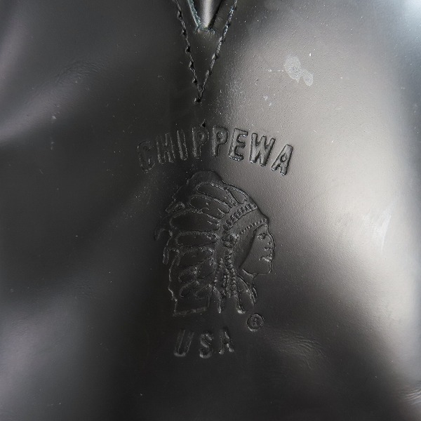 実際に弊社で買取させて頂いたCHIPPEWA/チペワ エンジニアブーツ ブラック 99953/8.5Eの画像 7枚目