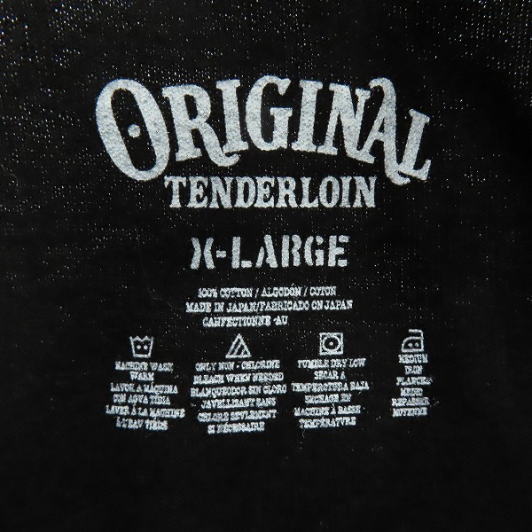 実際に弊社で買取させて頂いた(1)TENDERLOIN/テンダーロイン LONG SLEEVE TEE 2D プリント長袖Tシャツ/XLの画像 2枚目