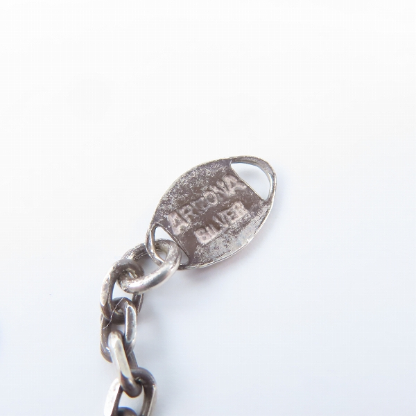 実際に弊社で買取させて頂いたARIZONA FREEDOM/アリゾナフリーダム シルバー チェーン ネックレスの画像 3枚目