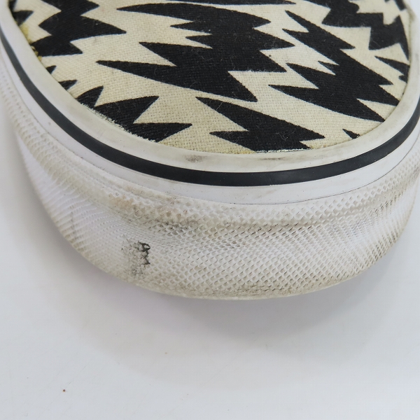 実際に弊社で買取させて頂いたVANS×ELEY KISHIMOTO/バンズ×イーリーキシモト CLASSIC SLIP-ON/クラシックスリッポン 29の画像 8枚目