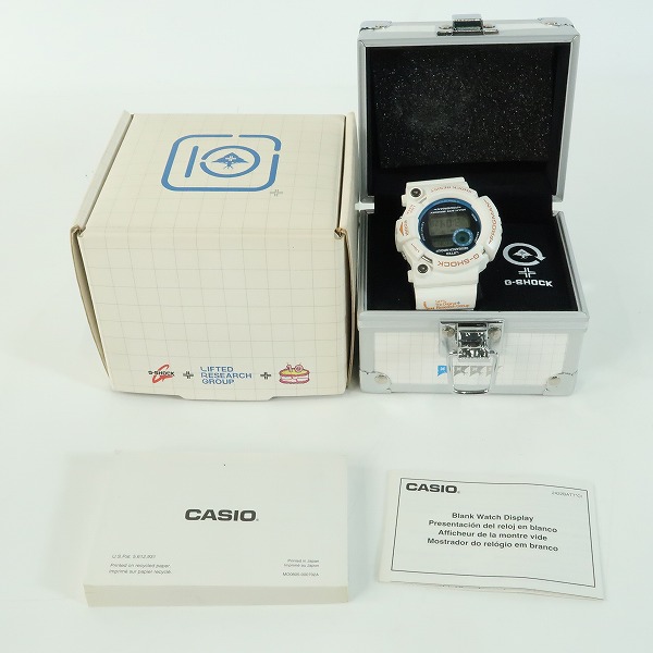 実際に弊社で買取させて頂いたG-SHOCK/Gショック 国内100個限定 FROGMAN LRG 10周年記念 GW-206K-7LRGの画像 9枚目