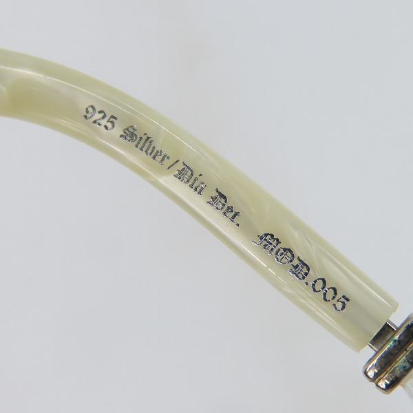 実際に弊社で買取させて頂いたA'rossvy/ロズヴィー A'rossby 2015 PREMIUM COLLECTION 度入り メガネフレーム/アイウェア MOD.005の画像 5枚目