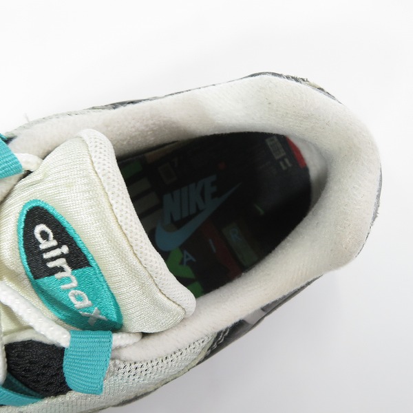 実際に弊社で買取させて頂いたNIKE×atmos/ナイキ×アトモス AIR MAX 95 PRNT/エアマックス95 WE LOVE NIKE AQ0925-001/26.5の画像 4枚目