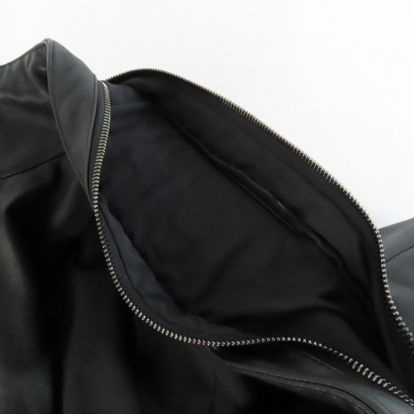 実際に弊社で買取させて頂いたjunhashimoto/ジュンハシモト 羊革/ラムレザー STRETCH INNER RIDERS 1022010001/2の画像 4枚目