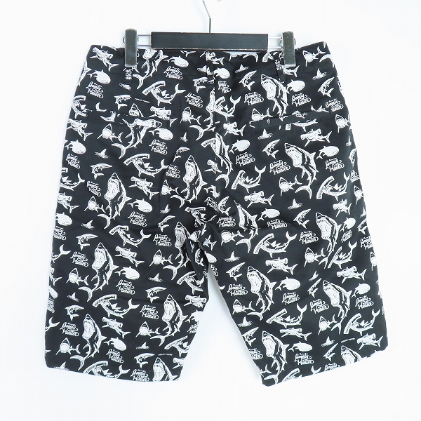 実際に弊社で買取させて頂いたBOUNTY HUNTER/バウンティーハンター サメ/シャーク 総柄 ハーフパンツ/ショートパンツ Lの画像 1枚目