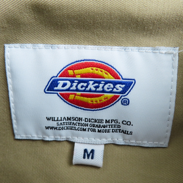 実際に弊社で買取させて頂いたDickies/ディッキーズ フロントポケット オープンカラー ワークシャツ RO18SM-S01/Mの画像 2枚目