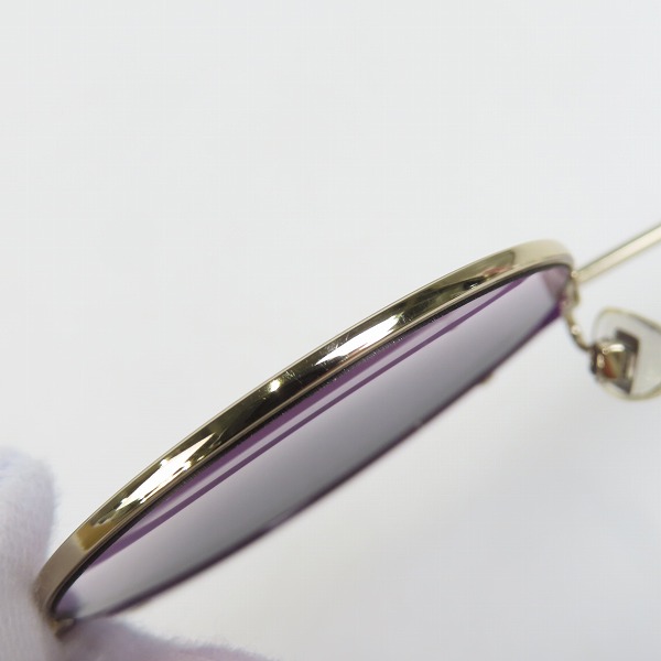 実際に弊社で買取させて頂いたalain mikli/アランミクリ Sitelle サングラス/アイウェア A04006 003/90の画像 8枚目