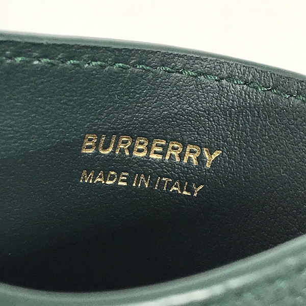 実際に弊社で買取させて頂いたBURBERRY/バーバリー LS TB CARD CASE/TBロゴカードケース の画像 5枚目