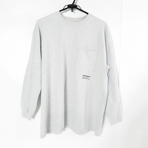 実際に弊社で買取させて頂いたCOOTIE PRODUCTIONS/クーティープロダクションズ Open End Yarn Error Fit L/S Tee/長袖 Tシャツ/M