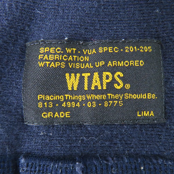 実際に弊社で買取させて頂いたWTAPS/ダブルタップス DESIGN HOODY / SWEATER. COTTON パーカー 132ATDT-CSM13/Lの画像 2枚目