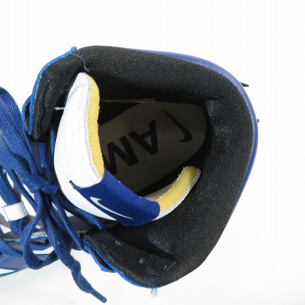 実際に弊社で買取させて頂いたNIKE×AMBUSH/ナイキ×アンブッシュ DUNK HIGH/ダンクハイ ディープロイヤル CU7544-400/30の画像 4枚目