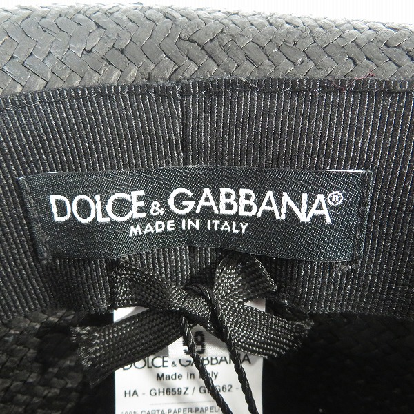 実際に弊社で買取させて頂いた【未使用】DOLCE&GABBANA/ドルチェ＆ガッバーナ/ドルガバ   メッシュハット DG FAMIGLIA GH659Z-GEG62/59の画像 5枚目