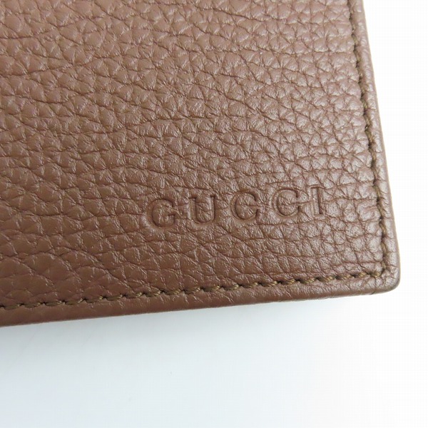 実際に弊社で買取させて頂いたGUCCI/グッチ インター レザー 二つ折り 財布 の画像 8枚目