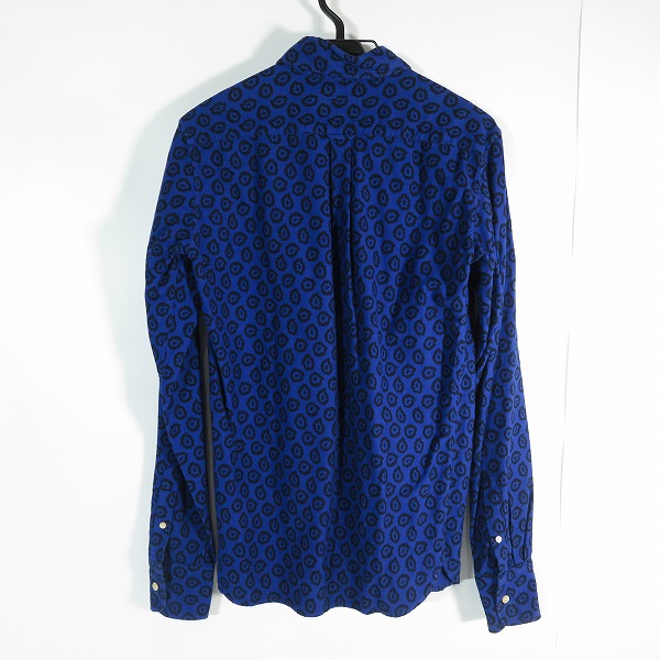 実際に弊社で買取させて頂いたMAISON KITSUNE/メゾンキツネ FLYING SPARK SHIRT 総柄 ボタン シャツ KMH-1452-B/37の画像 1枚目