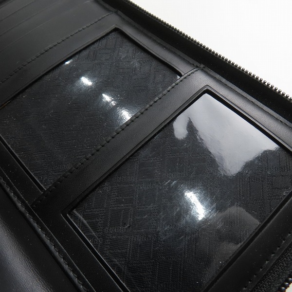 実際に弊社で買取させて頂いたdunhill/ダンヒル ダブルジップオーガナイザー セカンドバッグの画像 8枚目