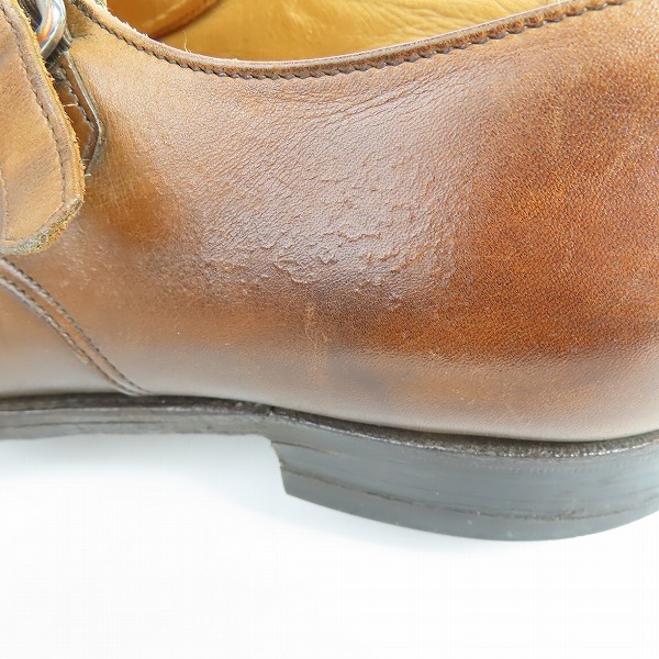 実際に弊社で買取させて頂いたCROCKETT&JONES/クロケット&ジョーンズ LOWNDES/ロウンズ ダブルモンクストラップ シューズ/革靴 5170 /8の画像 6枚目