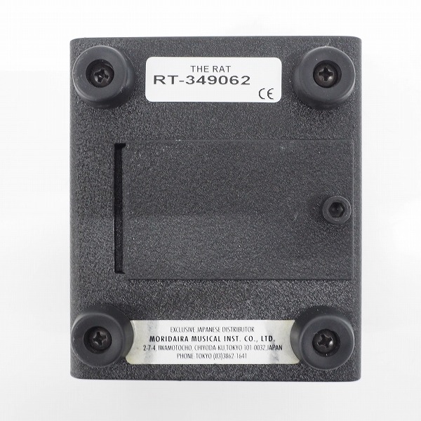 実際に弊社で買取させて頂いたPROCO/プロコ RAT2 ラット OP07CP ディストーション 歪み系 エフェクター【動作確認済】の画像 5枚目