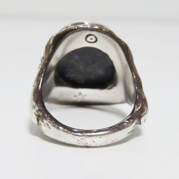 実際に弊社で買取させて頂いたALEX STREETER/アレックスストリーター エンジェルハートリング SPストーン ラピスラズリー22.5号の画像 3枚目