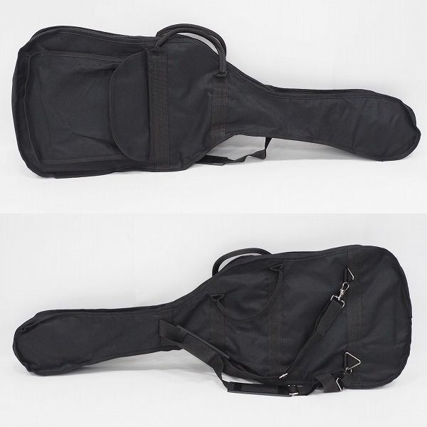 実際に弊社で買取させて頂いた★GrassRoots/グラスルーツ G-THROBBER-DX See Thru Black in White テレキャスシェイプ エレキギター ソフトケース付の画像 9枚目