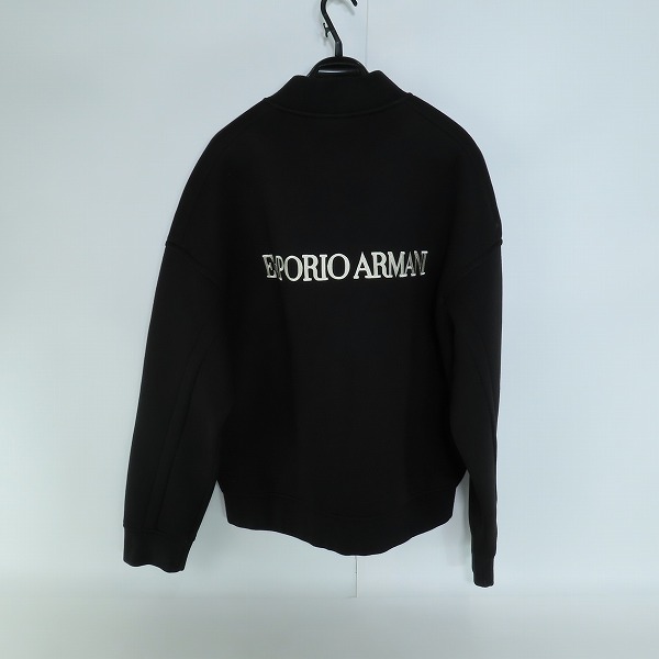 実際に弊社で買取させて頂いたEMPORIO ARMANI/エンポリオアルマーニ ジップアップ スウェット ジャケット 6L1MM3 1JUWZ/XLの画像 1枚目