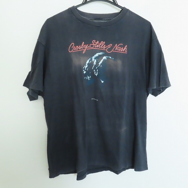 実際に弊社で買取させて頂いたCROSBY STILLS&NASH/クロスビー スティルス＆ナッシュ 80s バンドTシャツ XL