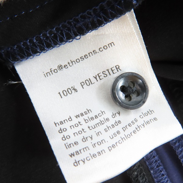 実際に弊社で買取させて頂いたETHOSENS/エトセンス 切替長袖シャツ/1の画像 4枚目