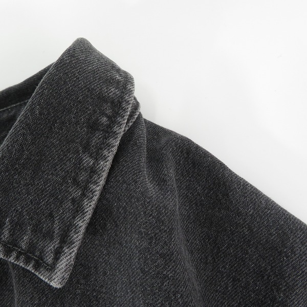 実際に弊社で買取させて頂いたCOOTIE PRODUCTIONS/クーティープロダクションズ  22AW Denim Zip Up Work Jacket/デニム ジップアップ ワーク ジャケット/Lの画像 7枚目