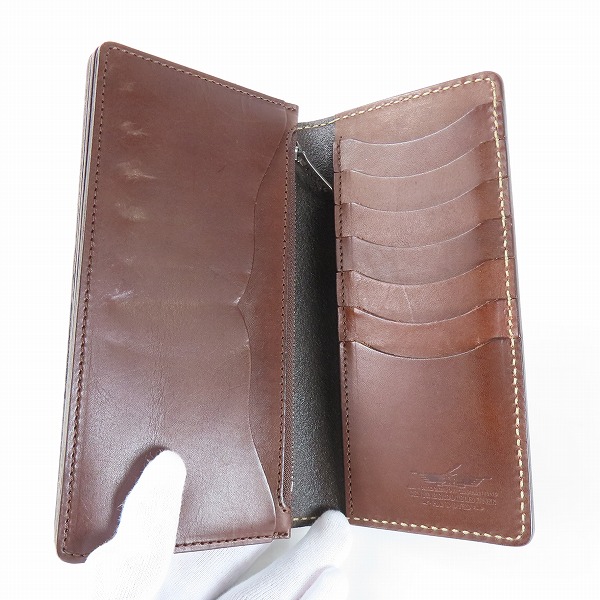 実際に弊社で買取させて頂いたFUNNY/ファニー  HANDDYED ボカシ染め 長財布 の画像 3枚目