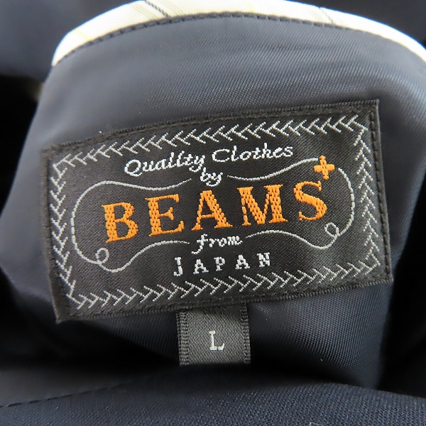 実際に弊社で買取させて頂いた【未使用】BEAMS PLUS/ビームスプラス ウール混 テーラードジャケット 38-16-0169-803 Lの画像 2枚目