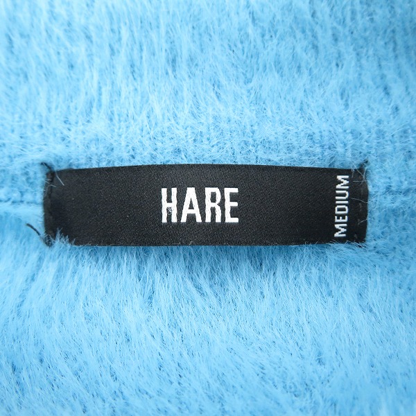 実際に弊社で買取させて頂いたHARE/ハレ シャギーニットプルオーバーセーター HA020419AD/Mの画像 2枚目