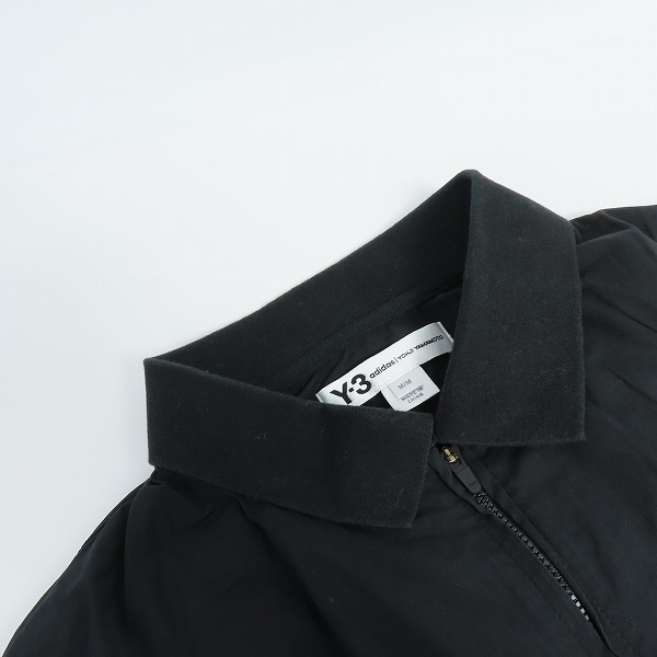 実際に弊社で買取させて頂いたY-3/ワイスリー ヨウジヤマモト×アディダス 20SS M SWM WOVEN POLO ハーフジップシャツ FN5714 Mの画像 6枚目