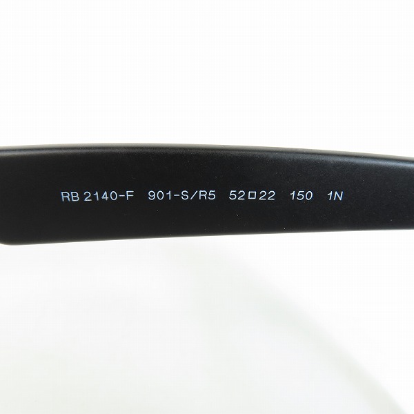 実際に弊社で買取させて頂いたRay-Ban/レイバン×TAKUYA KIMURA/木村拓哉 WAYFARER/ウェイファーラー サングラス/アイウェア RB2140-F 901-S/R5の画像 7枚目