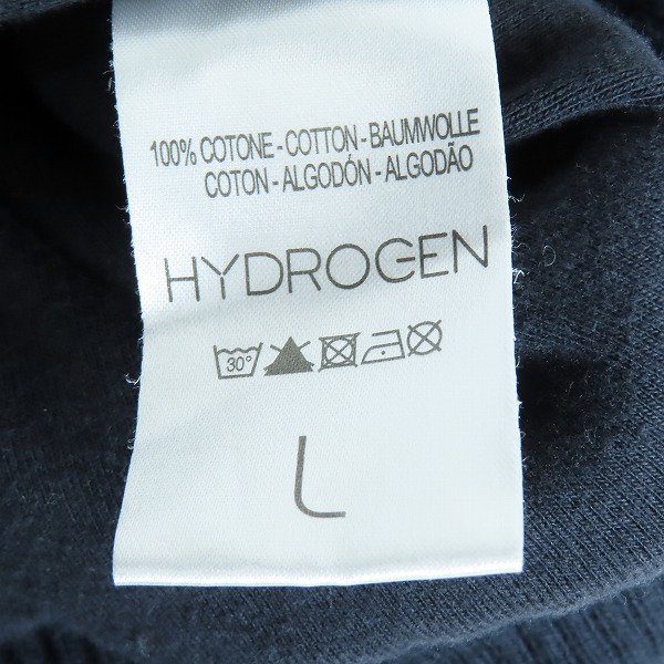 実際に弊社で買取させて頂いたHYDROGEN/ハイドロゲン H2J ジップアップジャケット/ブルゾン/Lの画像 5枚目