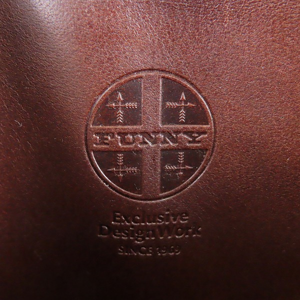 実際に弊社で買取させて頂いたFUNNY/ファニー 長財布 ブラウンの画像 4枚目