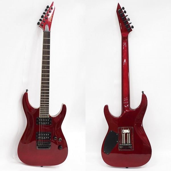 実際に弊社で買取させて頂いた★【難有り】GrassRoots/グラスルーツ ホライゾンタイプ アーム搭載モデル エレキギター ソフトケース付の画像 1枚目