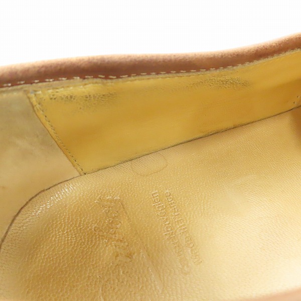 実際に弊社で買取させて頂いたParaboot/パラブーツ REIMS/MARCHE MIEL-VEG ランス コインローファー/シューズ 181003 8の画像 6枚目