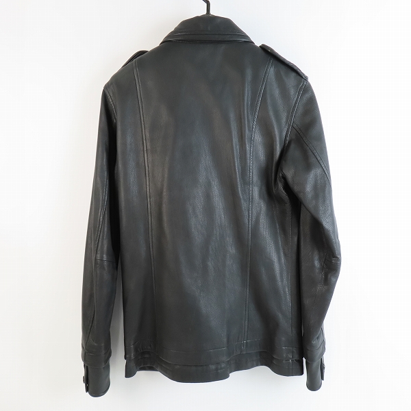 実際に弊社で買取させて頂いたSHELLAC/シェラック レザージャケット 270225 44の画像 1枚目