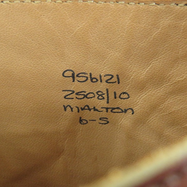 実際に弊社で買取させて頂いたTricker's/トリッカーズ MOLTON/モールトン カントリーブーツ ウイングチップ M2508/6.5の画像 5枚目