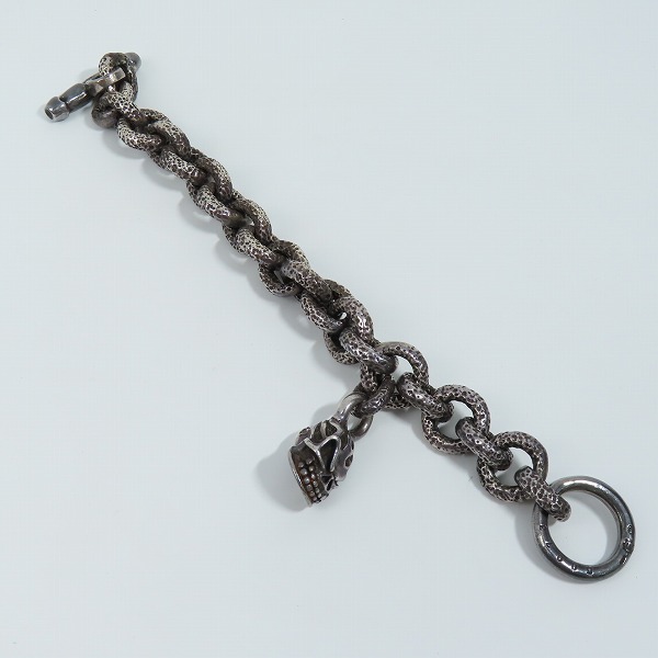 実際に弊社で買取させて頂いた【ギャラ付き】STARLINGEAR/スターリンギア ブレスレットw/フレームスカルの画像 8枚目