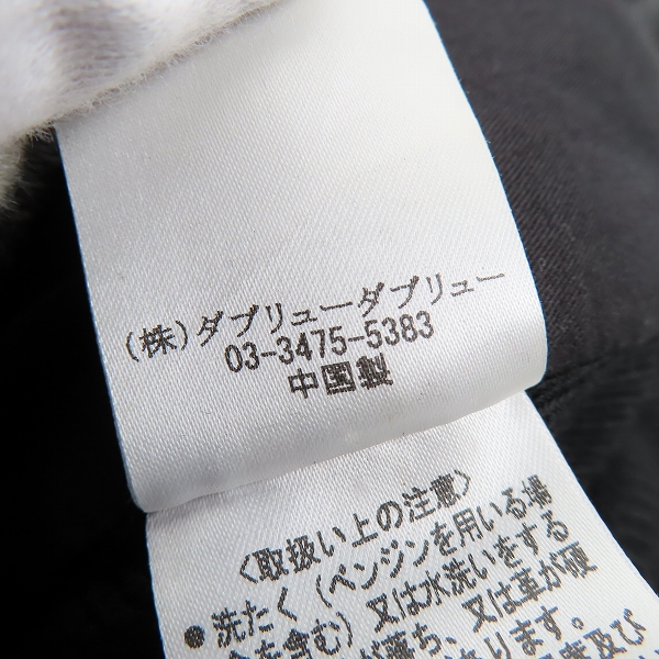 実際に弊社で買取させて頂いたBUFFALO BOBS/バッファローボブズ 羊革/シープレザー サイドリブ フーデッド レザージャケット MFB5414/2の画像 4枚目