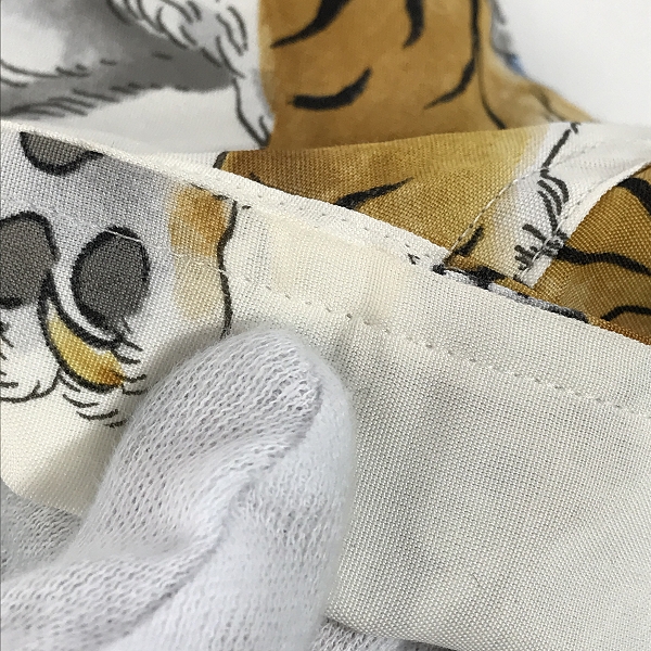 実際に弊社で買取させて頂いたWACKO MARIA/ワコマリア TIM LEHI/ ティム リーハイ  虎 総柄 半袖シャツ/アロハシャツ/Lの画像 5枚目