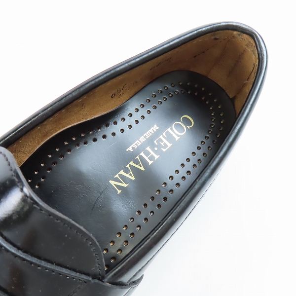 実際に弊社で買取させて頂いたCOLE HAAN/コールハーン コインローファー 6496 6-1/2の画像 4枚目