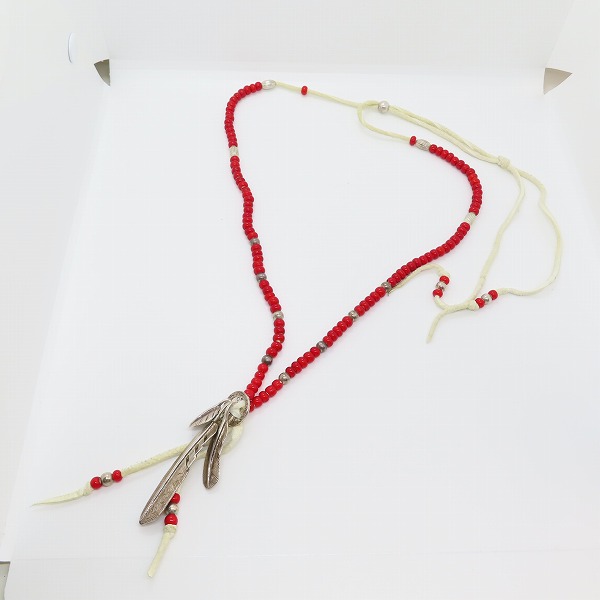 実際に弊社で買取させて頂いたFIRST ARROW'S/ファーストアローズ フェザー/メディスンホイール ビーズペンダントの画像 7枚目