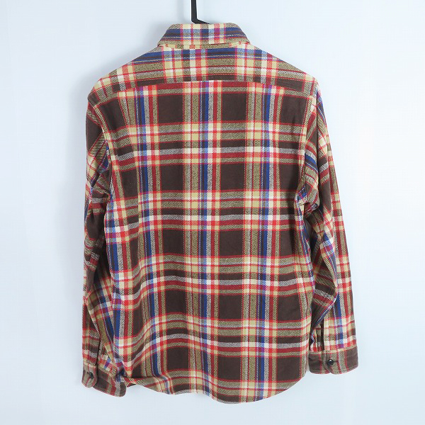 実際に弊社で買取させて頂いたSUGAR CANE/シュガーケーン ネルシャツ SC26310/Mの画像 1枚目