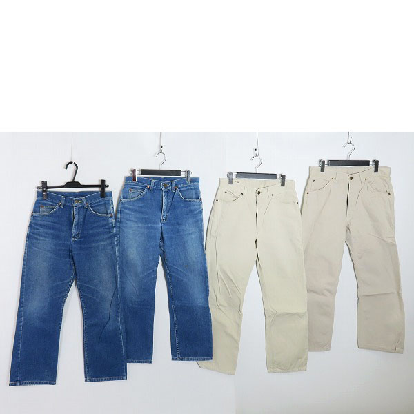 実際に弊社で買取させて頂いたLee/リー デニムパンツ 4点セット