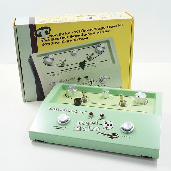 実際に弊社で買取させて頂いた【ジャンク】Danelectro/ダンエレクトロ DTE-1 REEL ECHO/リールエコー エフェクター