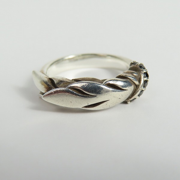 実際に弊社で買取させて頂いたKONRON/コンロン フェザー ストーン リング 9号の画像 1枚目